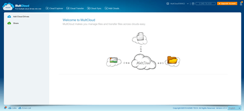 MultCloud-索引页