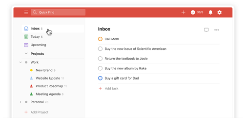 Todoist 如何创建重复任务