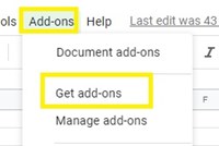 get addons