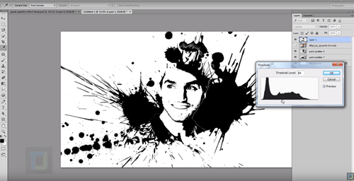 image splash