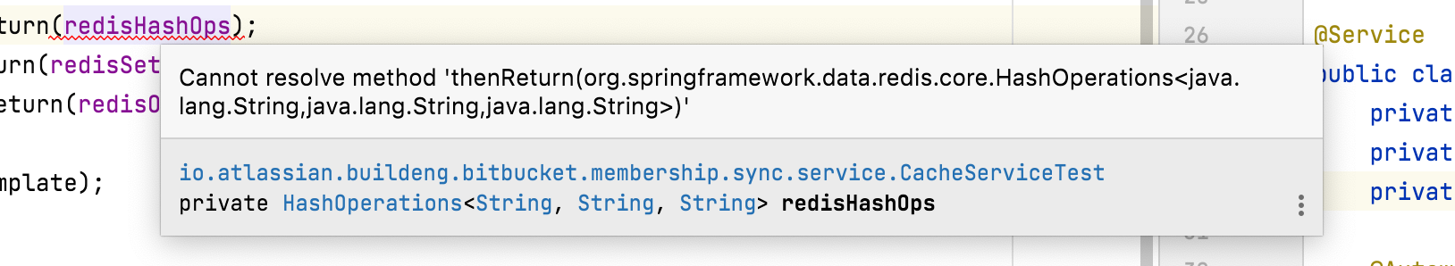 如何模拟 Spring StringRedisTemplate 的 HashOperations?