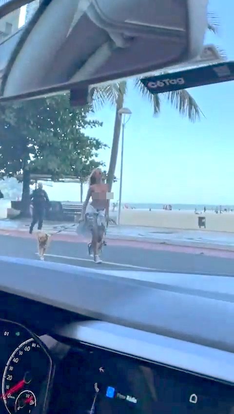 Caroline Werner遛狗被捕 Caroline Werner遛狗被捕